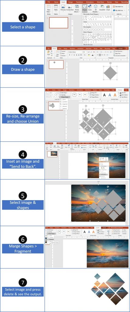 How to remove a fragment of a shape in PowerPoint? - Super User