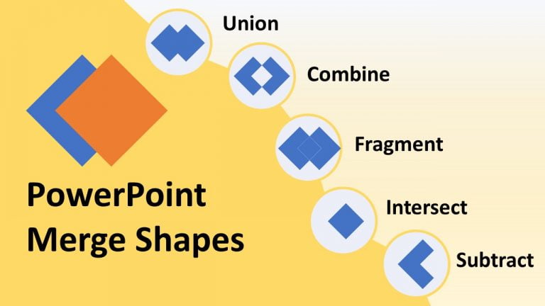 powerpoint merge shapes