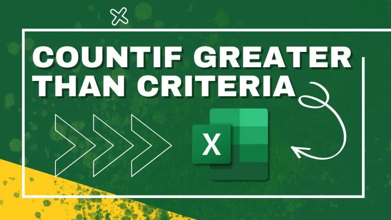 excel countif greater than